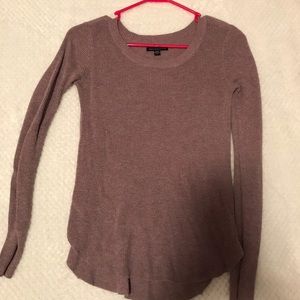 Purple American eagle sweater